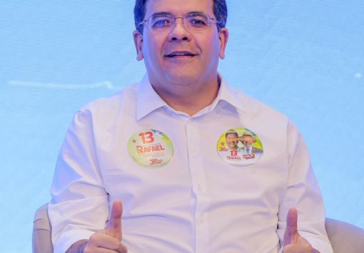 Rafael defende repressão firme ao crime e uso de energia limpa e minerais para industrializar o Piauí