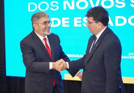 Rafael Fonteles anuncia permanência de Antônio Luiz na Secretaria da Segurança